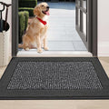 BEQHAUSE Indoor Door Mat 24" x 36", Dirt Trapper Door Mats Non-Slip Entryway by BEQHAUSE