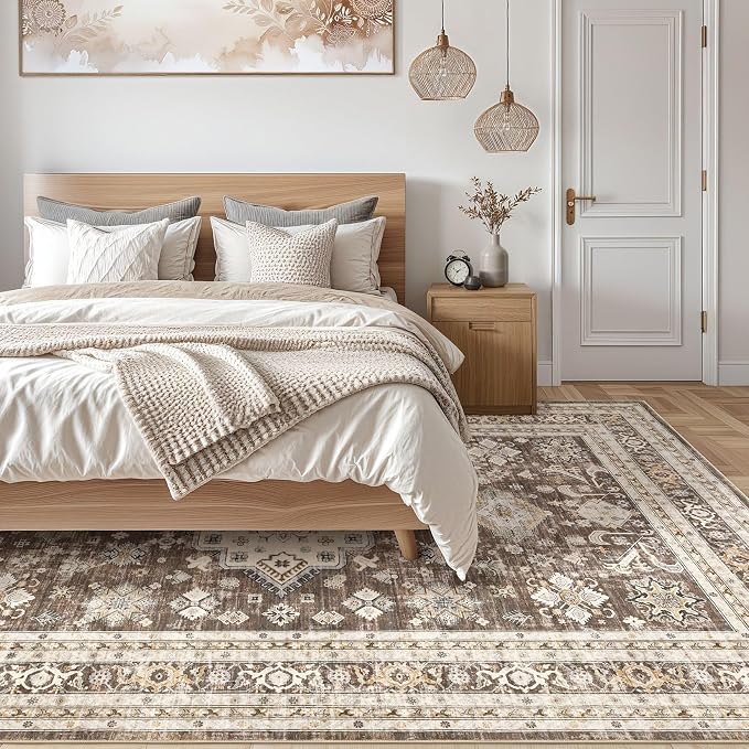 Vintage Living Room Area Rug 9X13 - Image 6