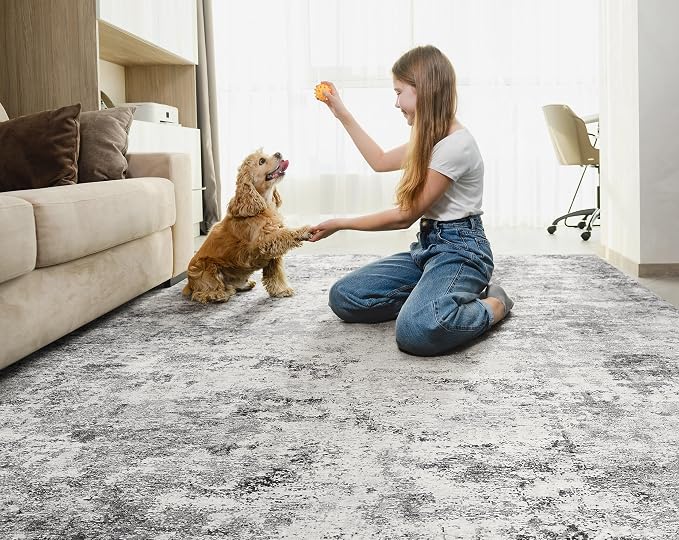 UERMEI 8x10 Area Rug Living Room Rugs - Image 9