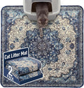 Hompet Cat Litter Mat 2 Pack, 36x36 Large Machine Washable Trapping Mats by Hompet