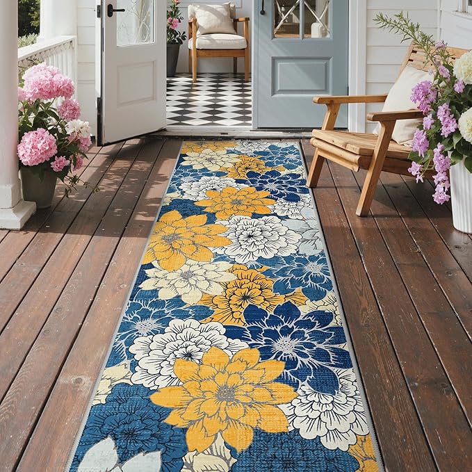 GENIMO 2’x5’ Indoor Outdoor Runner Rug by GENIMO