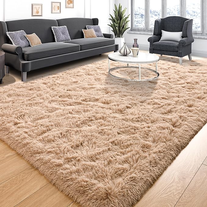 Tepook Super Soft Fluffy Rug for Bedroom, Modern Shaggy Fuzzy Kids Rugs for by Tepook