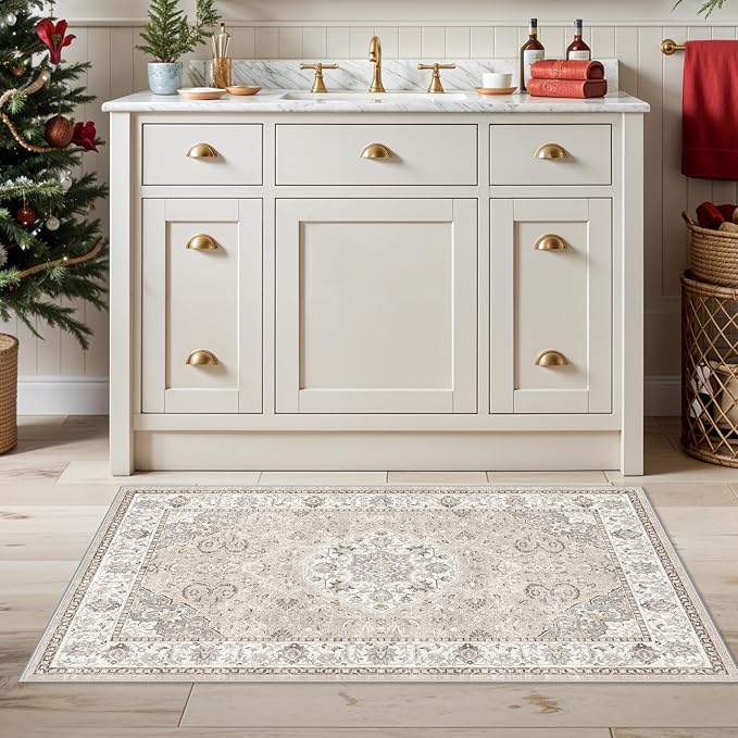 Washable 2x3 Entryway Area Rug - Image 3