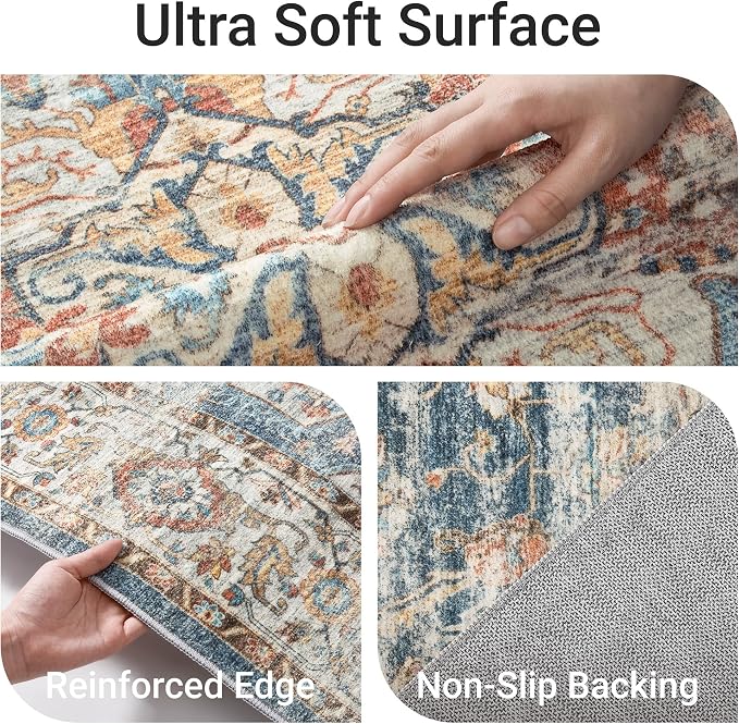 befbee 6x9 Area Rugs for Living Room - Image 3