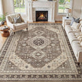 10x14 Washable Area Rug, Large Rugs by JessibouAreaRug