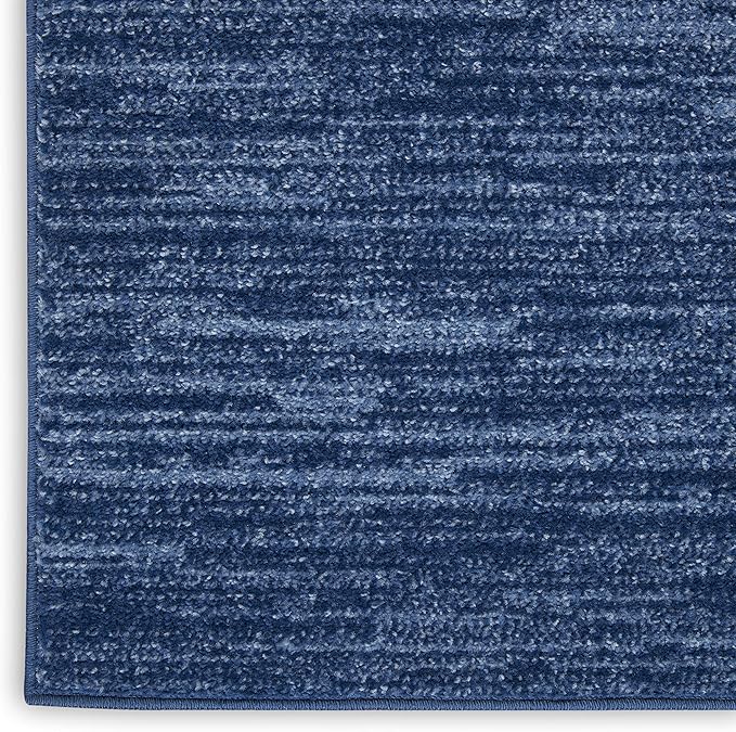 Nourison Home Nourison Essentials Navy Blue 4' x 6' Area Rug - Image 7