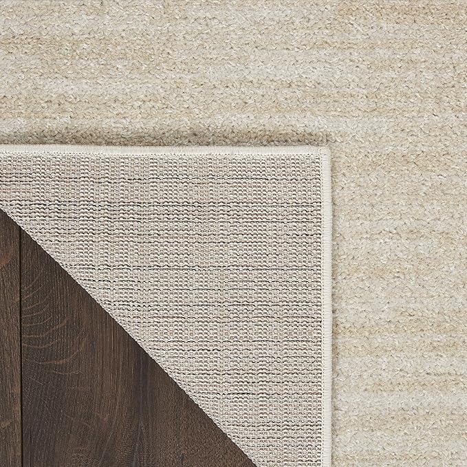 Nourison Home Nourison Essentials Ivory Beige 5' x 8' Area Rug - Image 9
