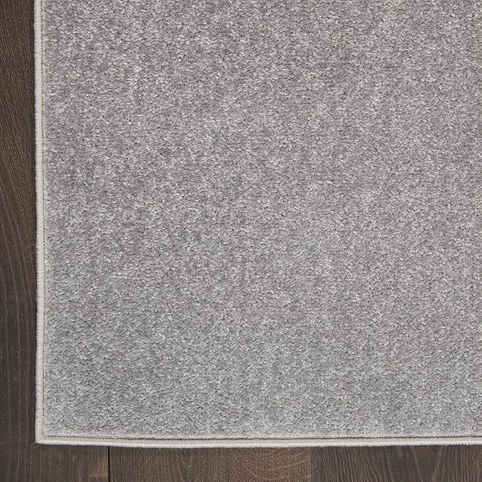 Nourison Home Nourison Essentials Silver Grey 8' x 11' Area Rug - Image 7