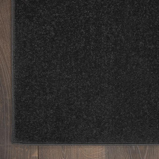 Nourison Home Nourison Essentials Black 5' x 8' Area Rug - Image 6