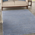 Nourison Home Nourison Essentials Blue Grey 5' x 7' Area Rug by NourisonHome