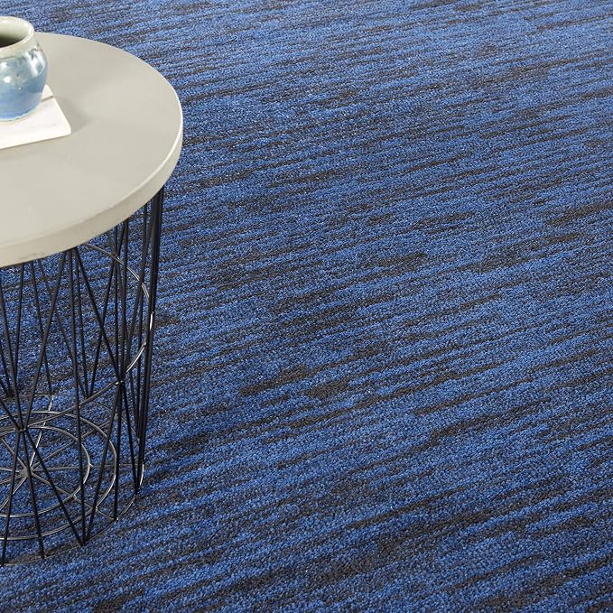 Nourison Home Nourison Essentials Midnight Blue 7' x Square Area Rug - Image 2