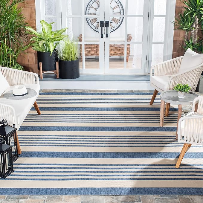 SAFAVIEH Washable Rug Outdoor Courtyard Collection - Image 2