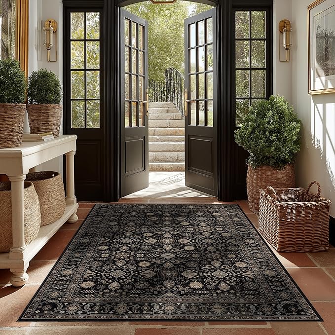 Ruaruarug Washable Area Rug 6x9 - Image 3