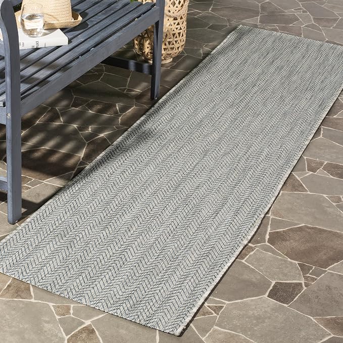 SAFAVIEH Outdoor Runner Rug 2'3"x16' - Image 2