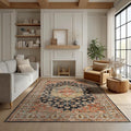 Ruaruarug Washable Area Rug 5x7 by Ruaruarug