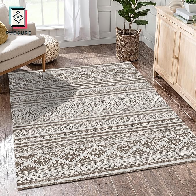 RUGSURE Washable Area Rugs 6' x 9' - Image 3