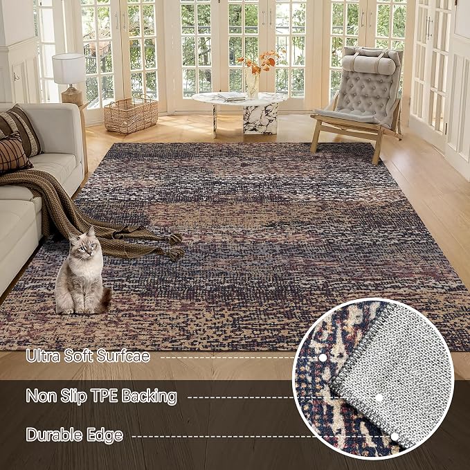 RUGSURE Washable Area Rug - Image 5