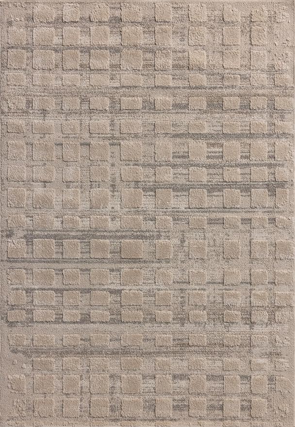 Loloi Amber Lewis Monty Collection MOT-06 Pebble/Beige 2'-7" x 10'-0", .50" - Image 2