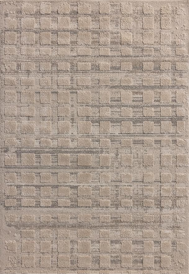Loloi Amber Lewis Monty Collection MOT-06 Pebble/Beige 7'-10" x 10', .50" Pile - Image 2