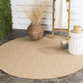 SAFAVIEH Outdoor Round Rug 4' by Unknown