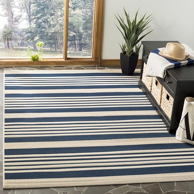 SAFAVIEH Washable Rug Outdoor Courtyard Collection - Image 9