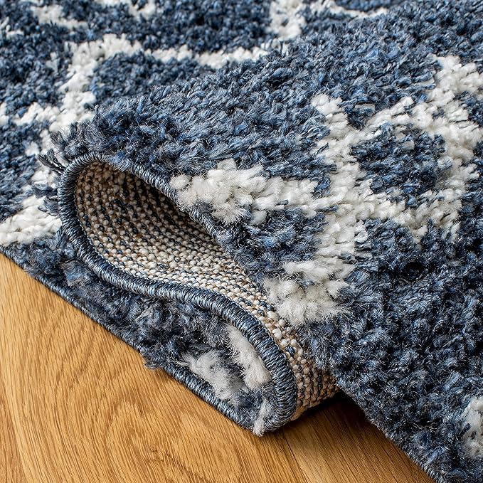 SAFAVIEH Arizona Shag Collection Runner Rug - Image 6