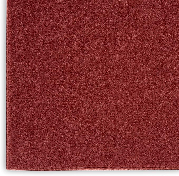 Nourison Home Nourison Essentials Brick Red 3' x 5' Area Rug - Image 5