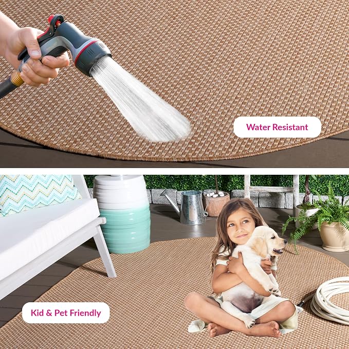 SAFAVIEH Washable Rug Outdoor Courtyard Collection - Image 9