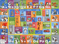 Looney Tunes Educational Kids Rug – ABC Alphabet, Professions & Jobs Matching by KCCubsKidsHomeandFurnishing
