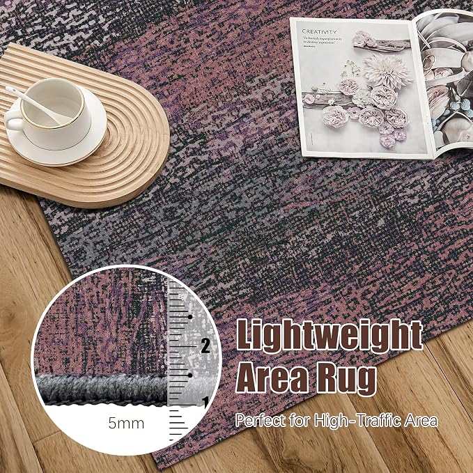 RUGSURE Washable Area Rug - Image 6