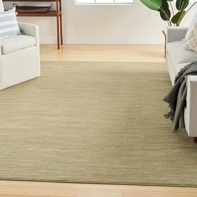 Nourison Home Nourison Essentials Green Gold 7' x 10' Area Rug by NourisonHome