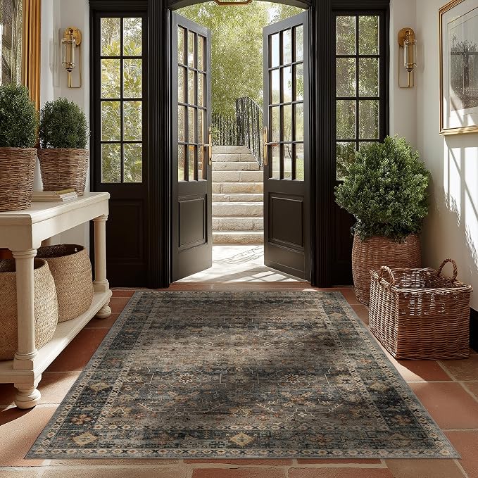 Ruaruarug Washable Area Rug 5x7 - Image 4