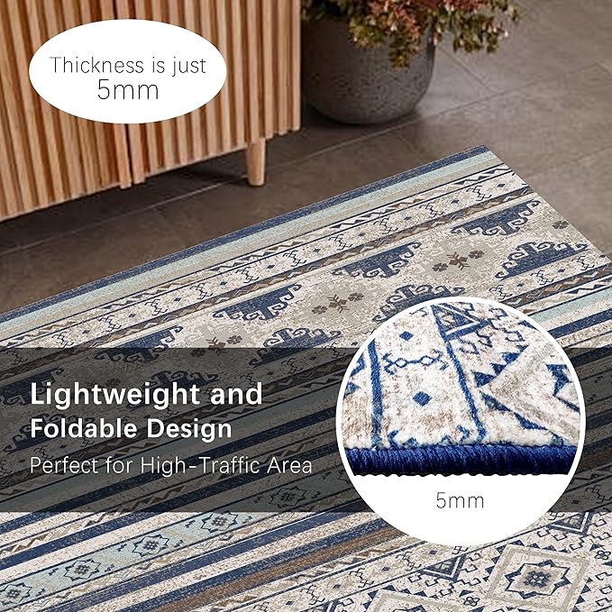 RUGSURE Washable Area Rugs 8' x 10' - Image 5