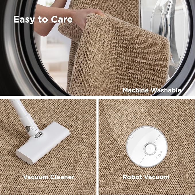 Bedsure 6x9 Faux Wool Area Rugs - Image 4