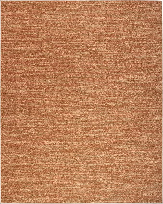 Nourison Home Nourison Essentials Rust 6' x 9' Area Rug - Image 5