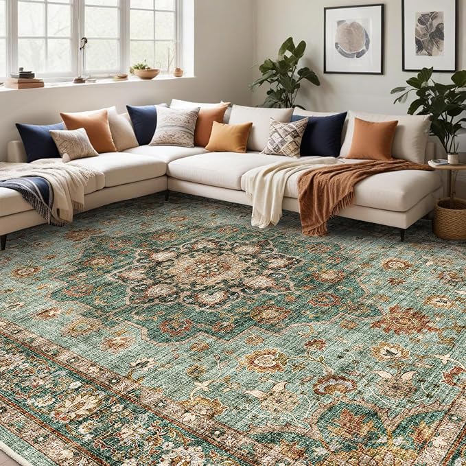 TOPRUUG Washable Oriental Area Rug - Image 3