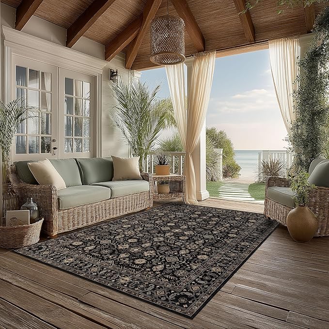 Ruaruarug Washable Area Rug 4x6 - Image 6