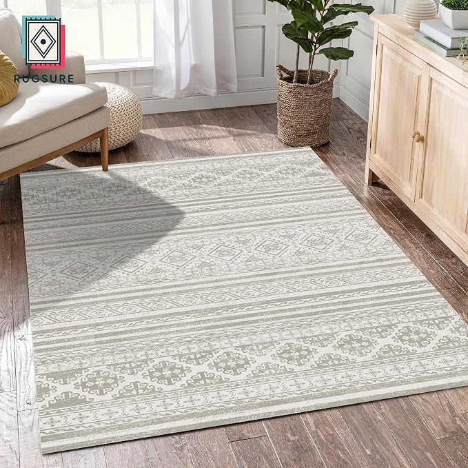 RUGSURE Washable Area Rugs 4' x 6' - Image 3