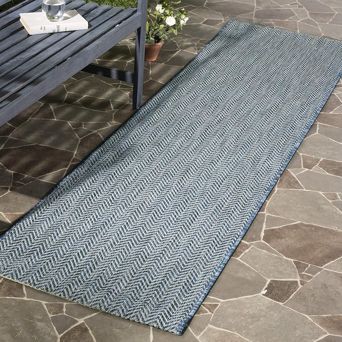 SAFAVIEH Outdoor Runner Rug 2'3"x22' - Image 2