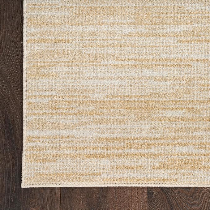 Nourison Home Nourison Essentials Ivory Gold 6' x 9' Area Rug - Image 7