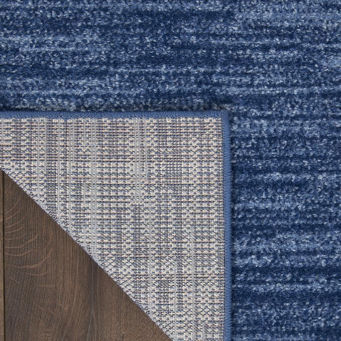 Nourison Home Nourison Essentials Navy Blue 4' x 6' Area Rug - Image 5