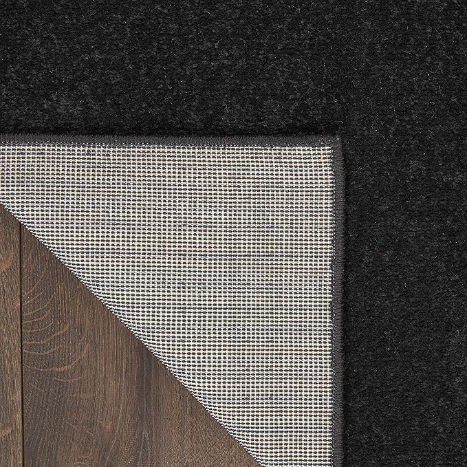 Nourison Home Nourison Essentials Black 7' x 10' Area Rug - Image 5
