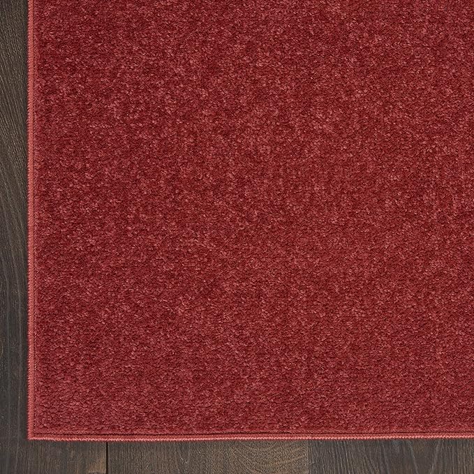 Nourison Home Nourison Essentials Brick Red 2' x 4' Area Rug - Image 5