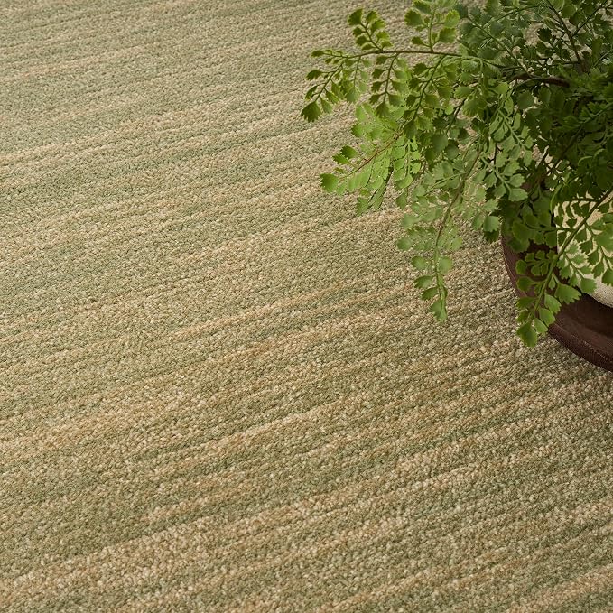 Nourison Home Nourison Essentials Green Gold 4' x 6' Area Rug - Image 6