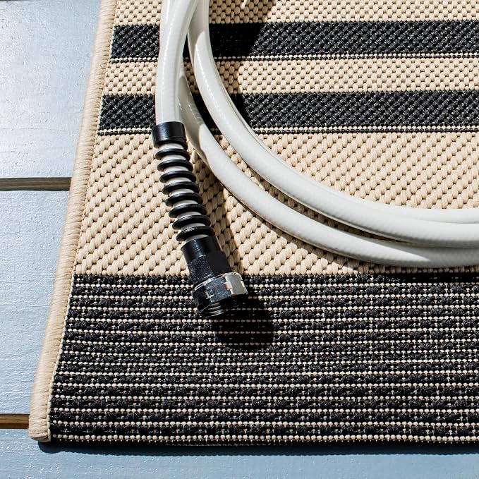 SAFAVIEH Washable Rug Outdoor Courtyard Collection - Image 5