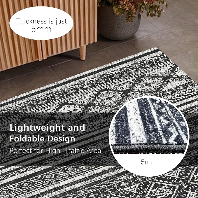 RUGSURE Washable Area Rugs 5' x 7' - Image 6