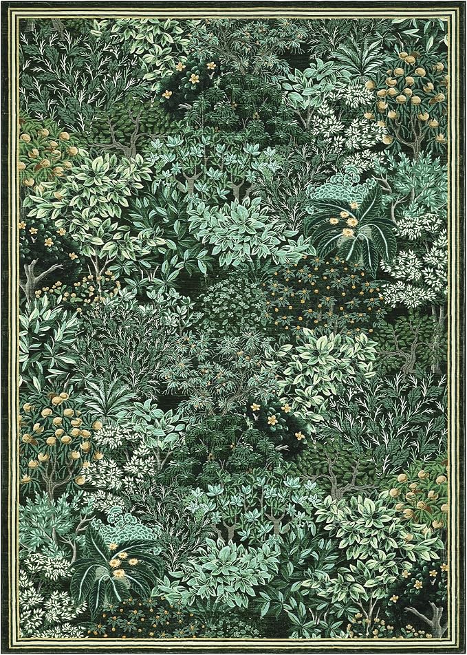 GarveeHome Forest Rug 9x12 Washable Area Rugs - Image 4