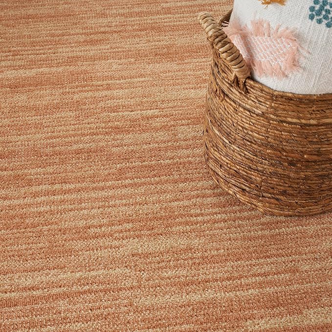 Nourison Home Nourison Essentials Rust 4' x 6' Area Rug - Image 6