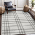 CAMILSON Easy Jute Rug 6x9, Indoor Outdoor Off-White Color Fiber Area Rugs by CAMILSONIndoorOutdoorAreaRugs