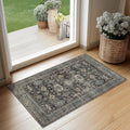 Ruaruarug Washable Area Rug 2x3, Non Slip, Stain & Fade Resistant, Pet & Kids by Ruaruarug